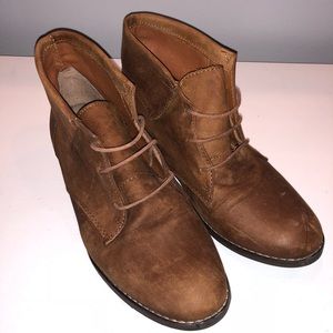 Steve Madden leather booties. Never Worn.